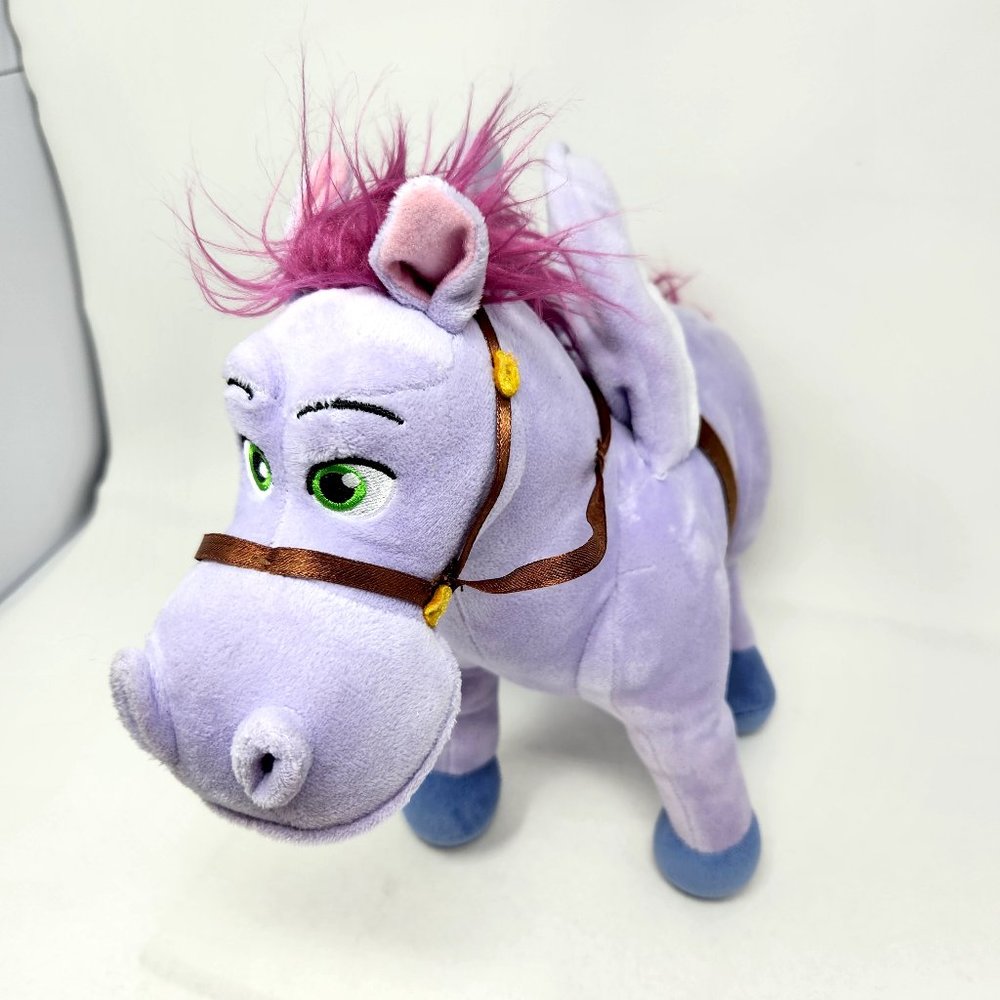 Disney Store Sofia the First Minimus Plush Flying Horse Purple Pegasus